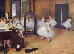 Degas: Chasse de dance