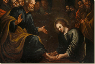 Nagycsütörtöki lábmosás