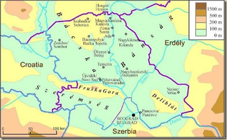 tájegységek Délvidén_450x277