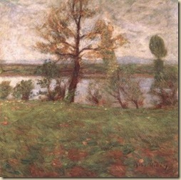 Hollósy_Tavaszi hangulat