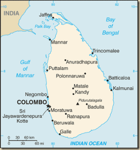 Srí Lanka_map