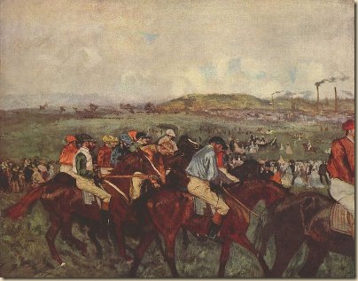 Úrlovasok indulás előtt