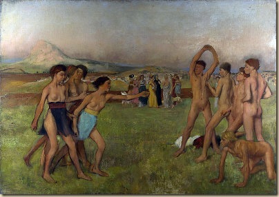 Spártai lányok verekedésre hívják ki a fiúkat