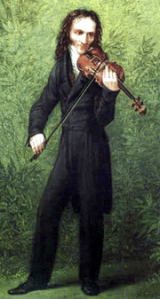 Paganini 1830 körül