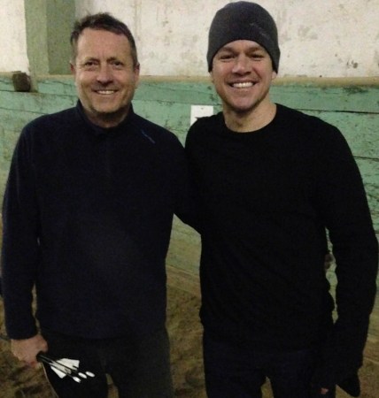 kassai Lajos és Matt Damon