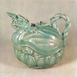 청자_구룡형_주전자