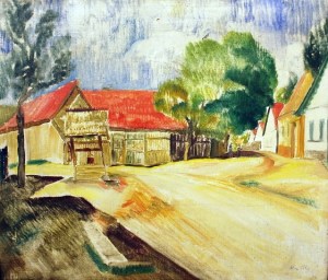 Kmetty János: Falusi utca