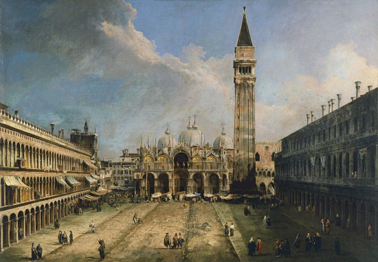 Canaletto: Szent Márk tér Velence