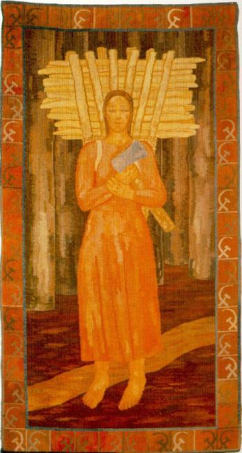 Ferenczy Noémi: Rőzehordó nő