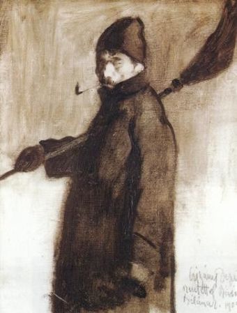 Czigány Dezső: Utcaseprő