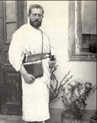 Germanus Gyula zarándoruhában