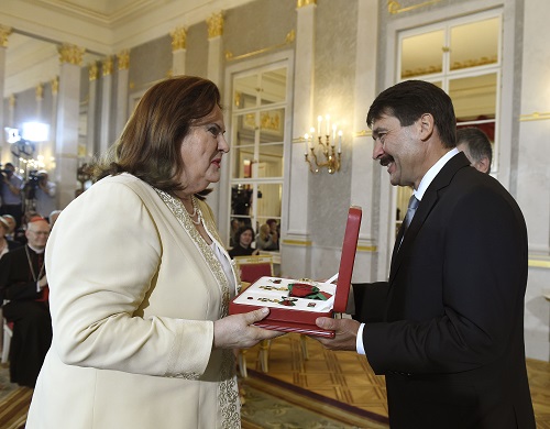 Marton Éva és Áder János