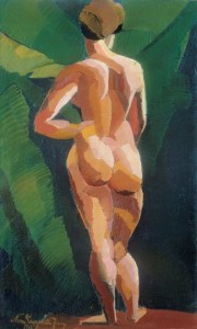 Nemes Lampért József: Háttal álló akt