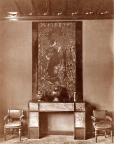 Rippl-Rónai József: Kandalló az Andrássy-ebédlőben