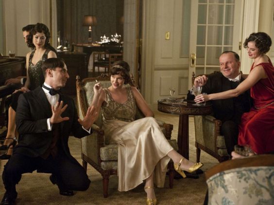 Jelenet a Boardwalk Empire (Gengszterkorzó) című filmsorozatból Scene from the film series Boardwalk Empire