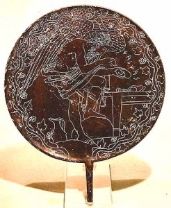 Bronztükör Vulciból