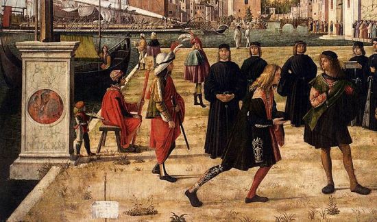 Vittore Carpaccio: Compagnie della Calza