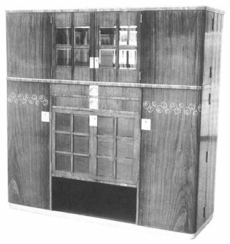 Thoroczkai Wigand Ede: Ebédlőszekrény, 1902. 