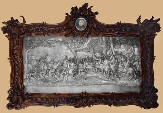 Szentpéteri József: Porus király fogságba esése, 1851.