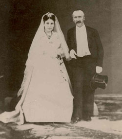 Sophia and Heinrich Schliemann