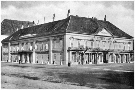 A Sándor-palota 1806-ban