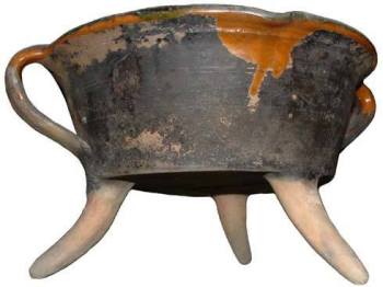 Régi őrségi cseréplábas