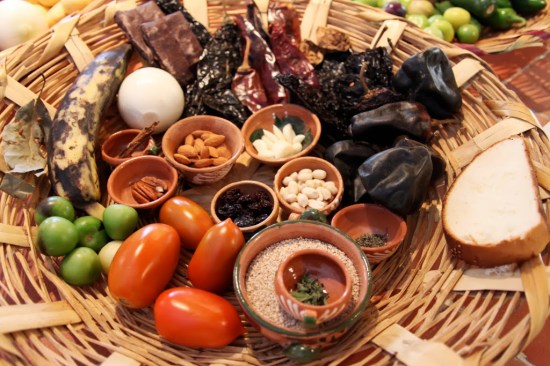 Mole poblano hozzávalók