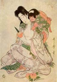  Utamaro: Yamauba és Kintarō 