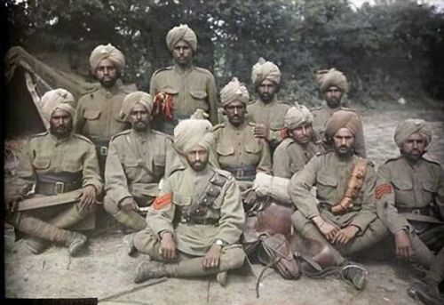 Szikh katonák Sikh Soldiers