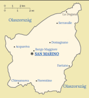 San Marino Map