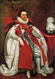 James I. of England by Daniel Mytens