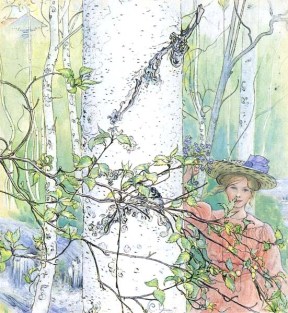 Våren, 1907, Carl Larsson