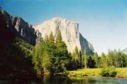 El Capitan in the Yosemite N.P.