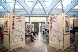 Belsőépítészek rajzkiállítása