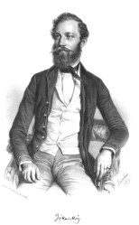 Barabás Portrait of Mór Jókai, 1854