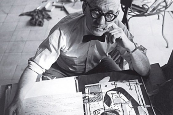 Le Corbusier at work
