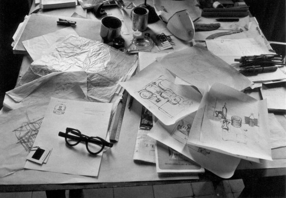 Le Corbusier's design table