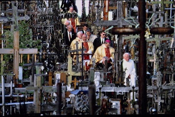 Hill of Crosses in Lithuania