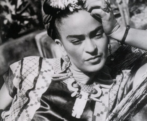 Frida Kahlo mexican artist in 1950