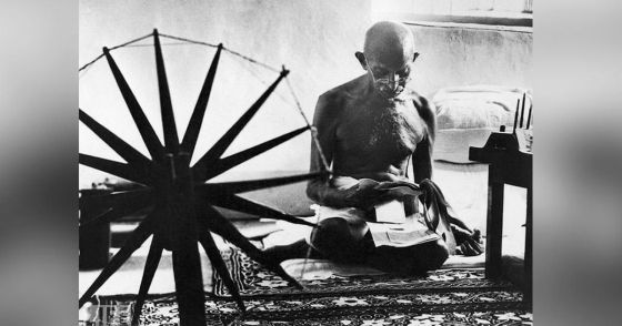 Mahatma Gandhi in 1946