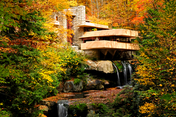 Fallingwater by Frank Lloyd Wright