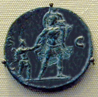 Aeneas, Roman coin