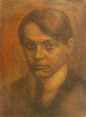Ady Endre portrait by Czigány Dezső