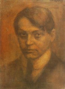 Ady Endre portrait by Czigány Dezső