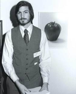 Steve Jobs in 1977 at San Francisco