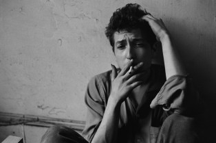 Bob Dylan in 1962 at Greenwich Village
