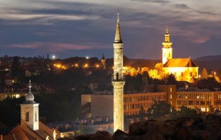 az egri minaret minaret of Eger