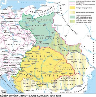Central Europe in the 14th century