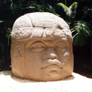 Olmec Stones stone statue