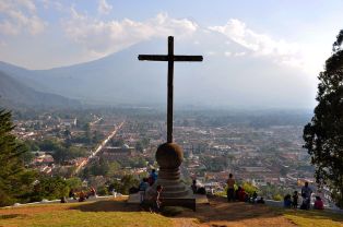 Antigua Guatemala from Cerro de la Cruz